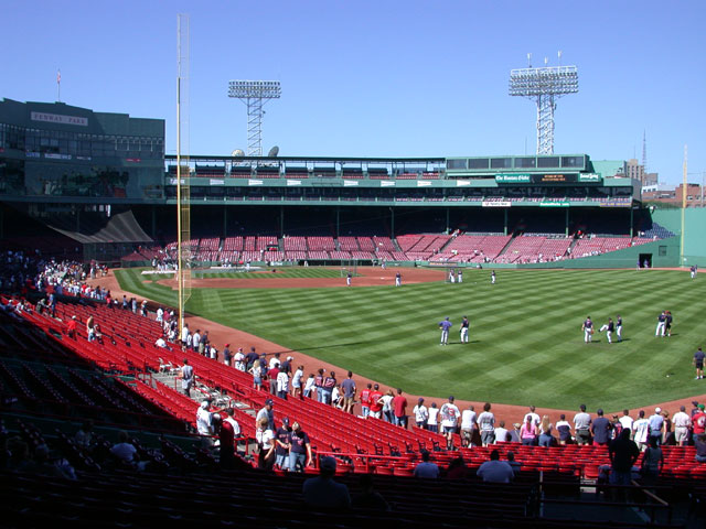 Fenway Park:1912年開場。最も歴史のある球場