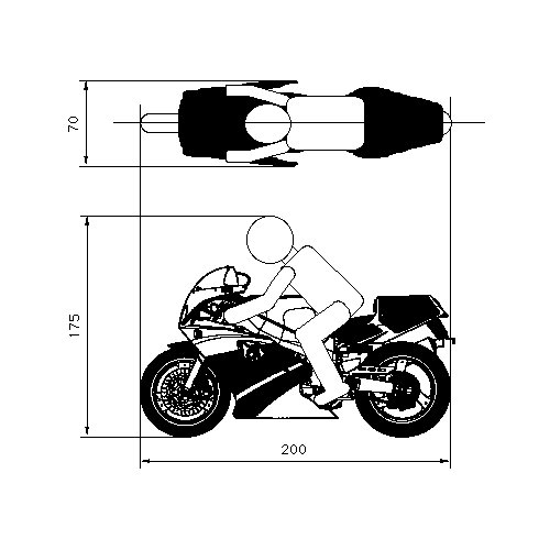 自動二輪車模型