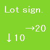 lot sign

→20.↓10