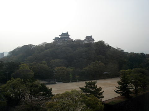 和歌山城遠景