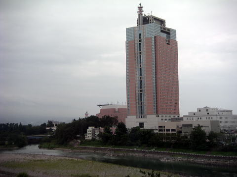 前橋城跡遠景