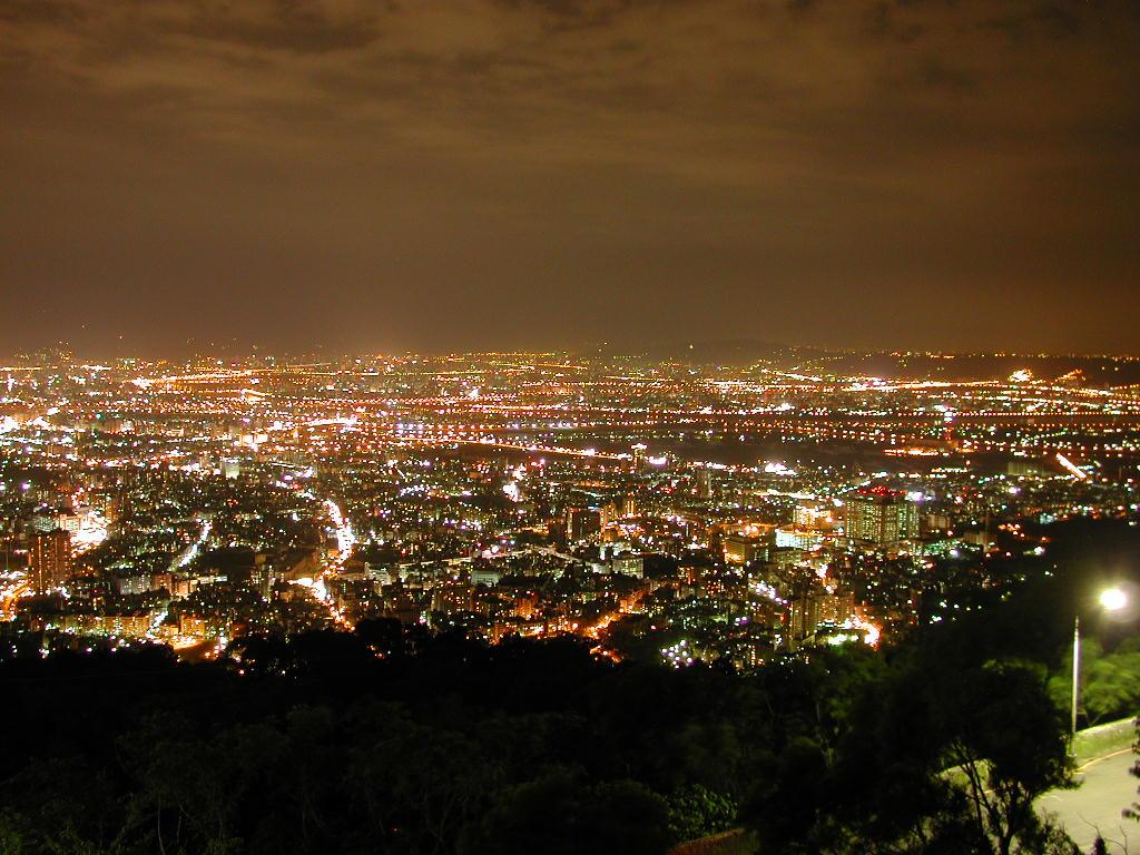 我深愛的台北市陽明山夜景