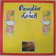 RY　COODER/Paradise　and　Lunch裏