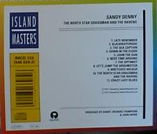 SANDY　DENNY/The　North　Star　Grassman　and　The　Ravens裏