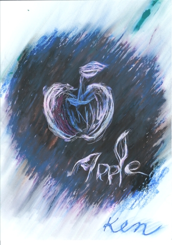 an apple.