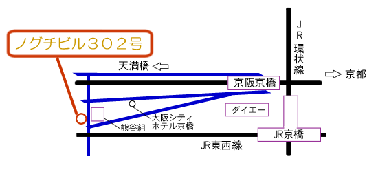 関西事務所地図